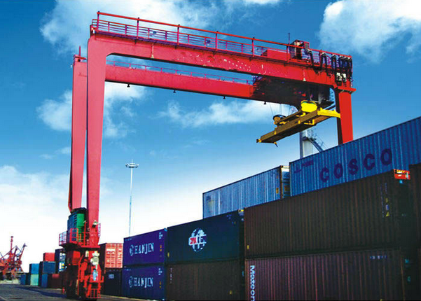 RTG Model Container Gantry Crane 50Ton