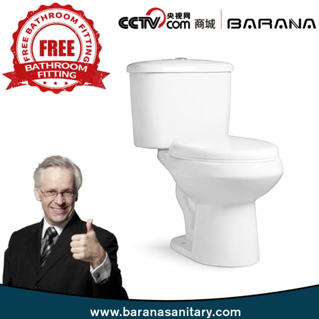 BARANA Siphonic Two-piece Toilet BX312