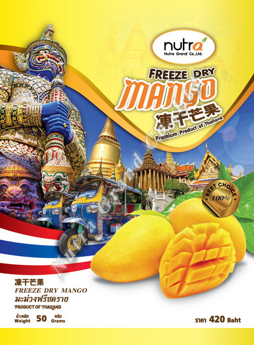 Freeze Dry Mango 50g OEM 08