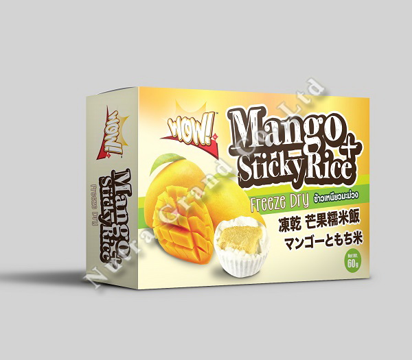 Freeze Dry Mango Sticky Rice 60g OEM Thailand
