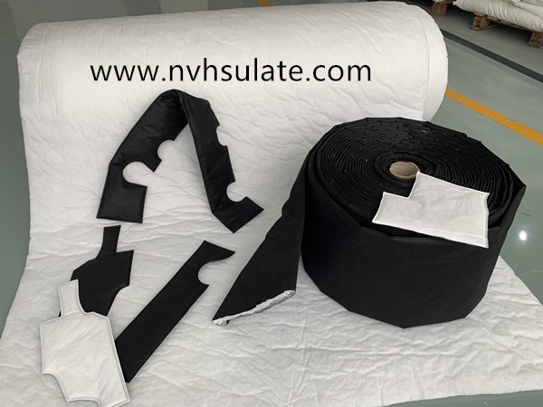 automotive acoustic insulation light weight non woven fabric
