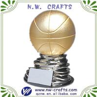 3D basketball sports trophy award