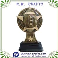 All star football trophy statue