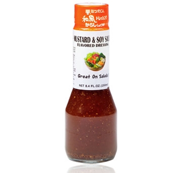 Mizkan Mustard & Soy dressing SM 238g US [stock#20085]