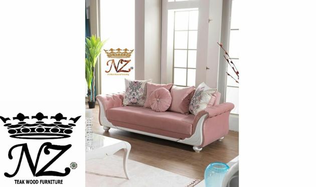 Shabby Pink Sofa