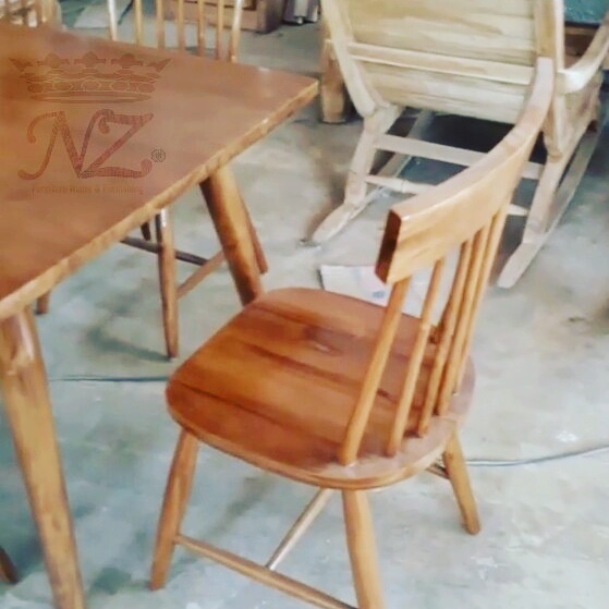 Dining Table 6 Teak Chair