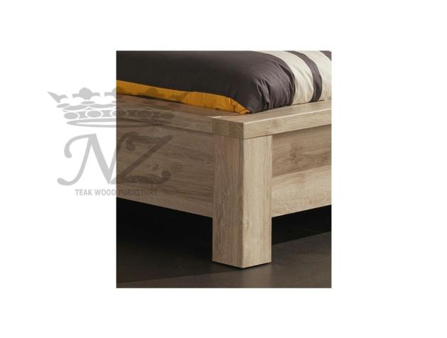 Teak Minimalist Bedroom Set