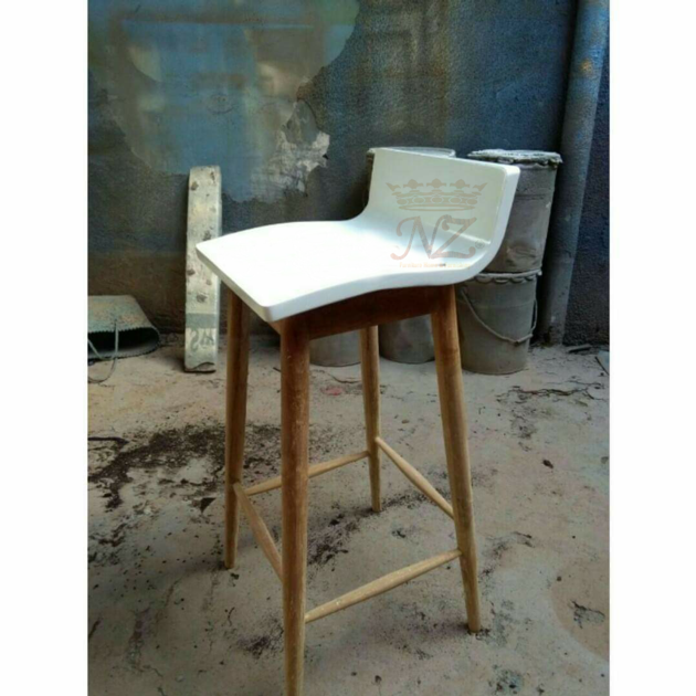 Teak Bar Stool