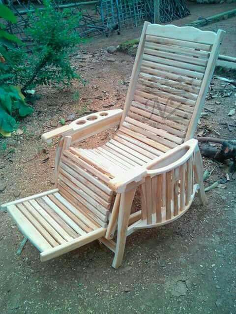 Teak Relax Rocking Chair