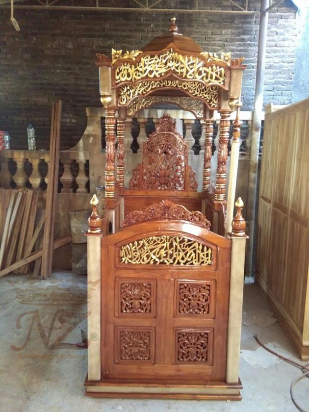 The Pulpit of The Mosque Furniture Jepara