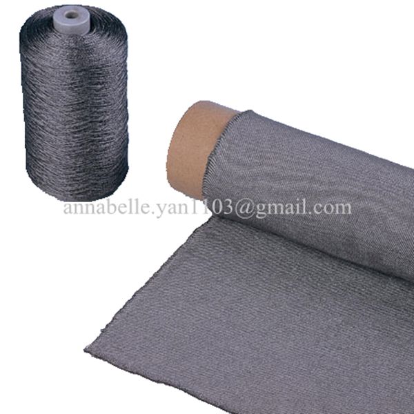 Pure metal fiber fabric
