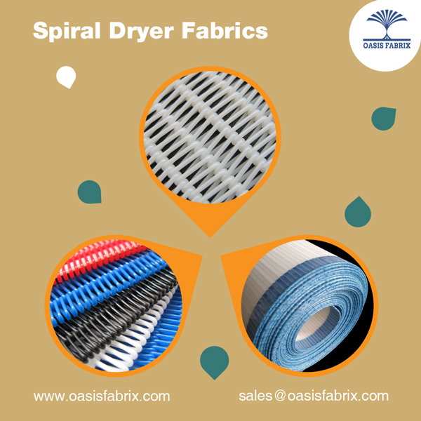 Spiral dryer fabrics for paper making - dryer fabrics