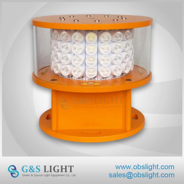 Medium intensity type A LED obstruction light for power tower / aviation light