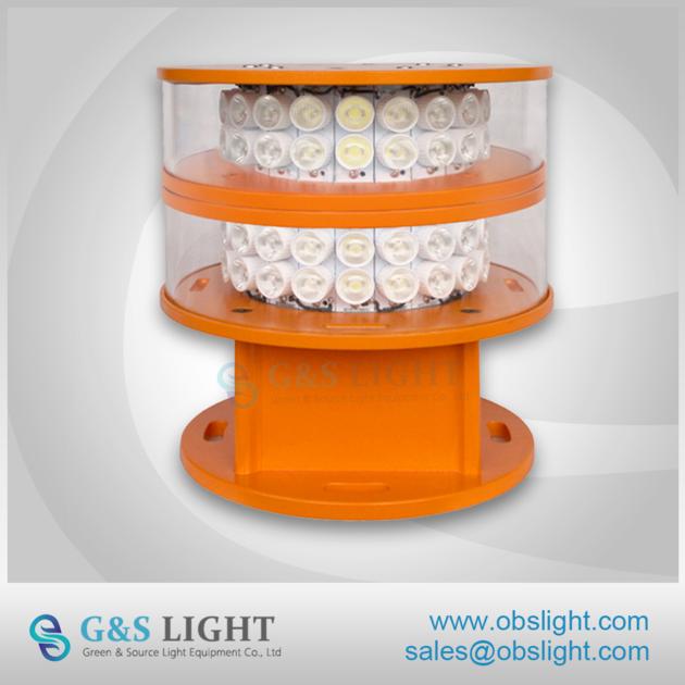 Medium intensity Double Color Aviation Obstruction Light/led tower light