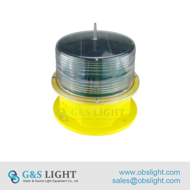 GPS Function 3NM Solar Marine LED Lights / Solar Beacon Lights Lighthouse