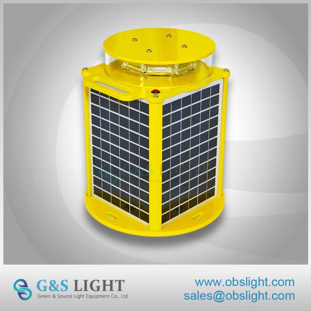 16 Nautical Miles Aids to Navigation Remote Control LED Solar Marine Light Marine Navigation Light