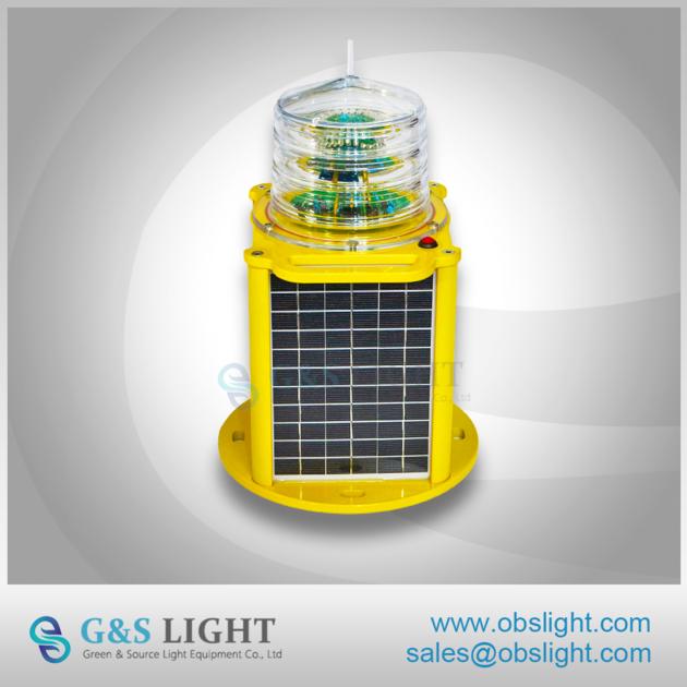 Portable LED Solar Powered Marine Navigation Light / Solar Beacon lanterns / Solar Marine Lantern wi