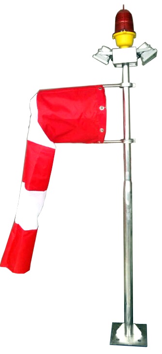 stainless steel material FAA standard Windsock for helipad / helipad windsock