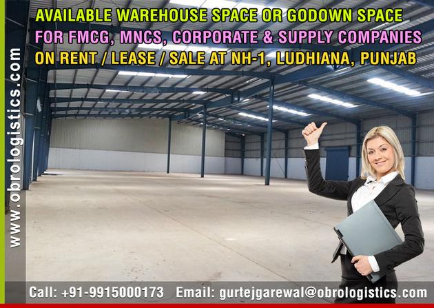Warehouse On Rent Lease In Ludhiana