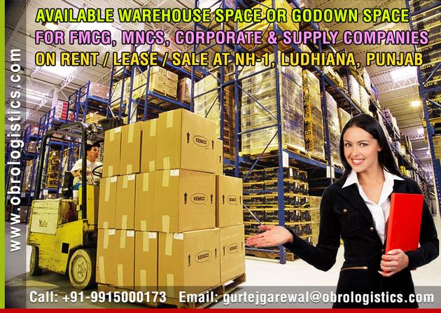 Warehouse On Rent Lease In Ludhiana