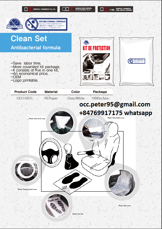  Antibacterial Formula Clean Kit automotive