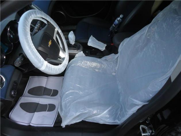 Plastic seat cover 