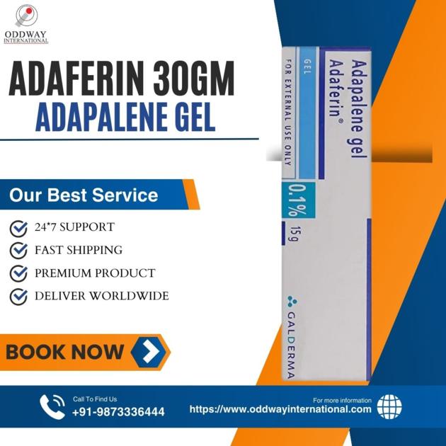 Adaferin 30gm Adapalene Gel