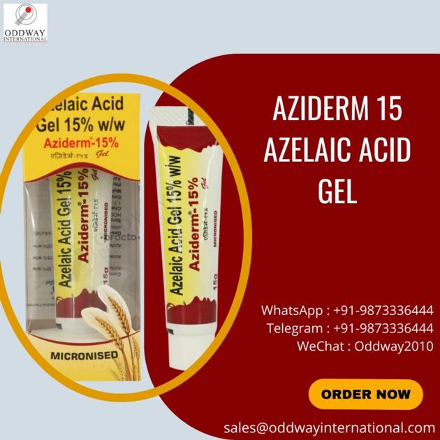 Unlock Clearer Skin: Aziderm 15 Azelaic Acid Gel On Sale