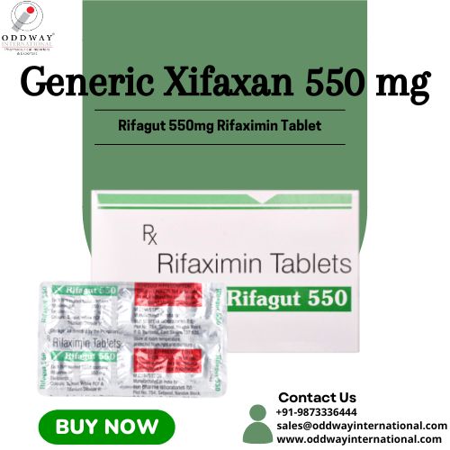 Generic Xifaxan 550 mg Tablet 
