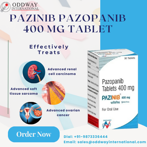 Pazinib Pazopanib 400 mg Tablet