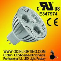 3x3w dimmable 12v UL TUV LED MR16 Spotlighting lighting bulbs
