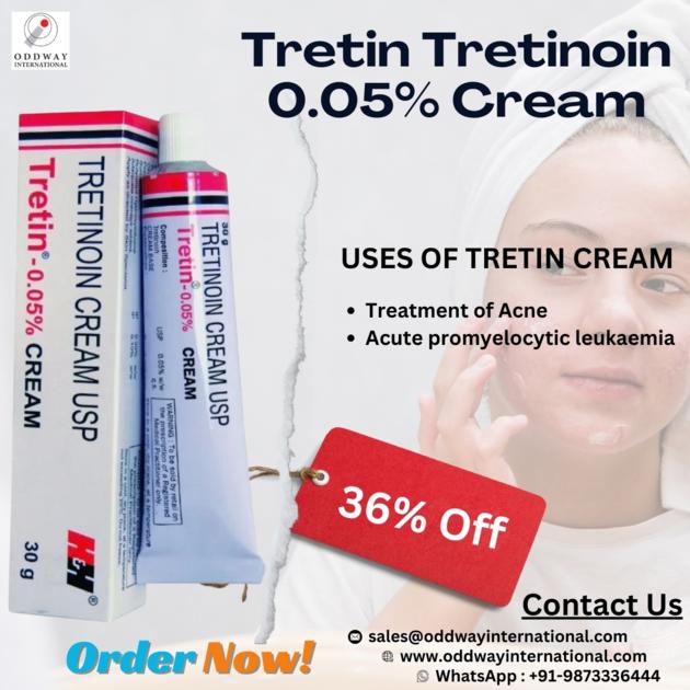 Tretin Tretinoin 0.05% Cream