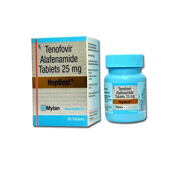 HepBest 25mg: Tenofovir Alafenamide Tablets Mylan