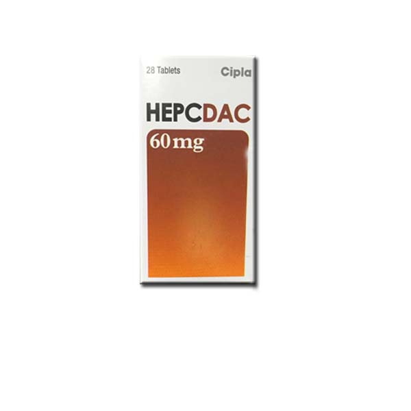 Hepcdac 60mg : Daclatasvir 60mg Hepcdac Tablets at Reasonable Price 