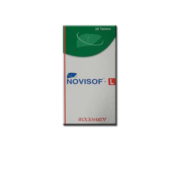 Novisof L : Ledipasvir 90 mg Sofosbuvir 400 mg Tablets Price & Details  