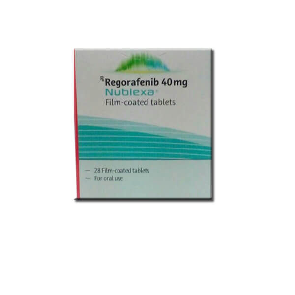 Nublexa 40 mg : Regorafenib 40 mg Nublexa Tablets at reasonable Price 