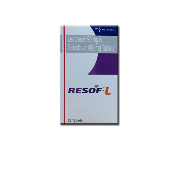 Resof L : Sofosbuvir 400 mg Ledipasvir 90 mg Tablets Price & Details