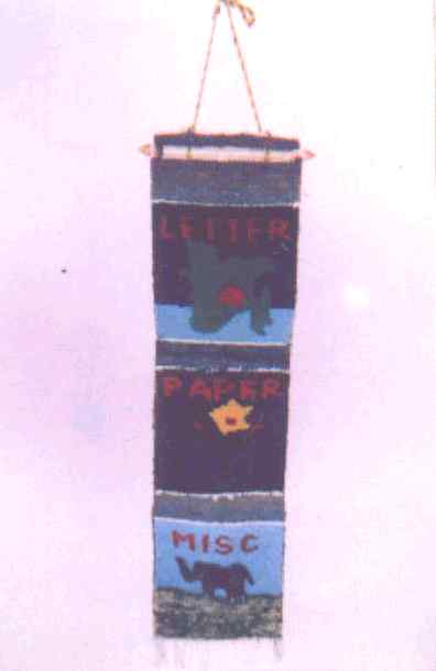 Decorative letter holder
