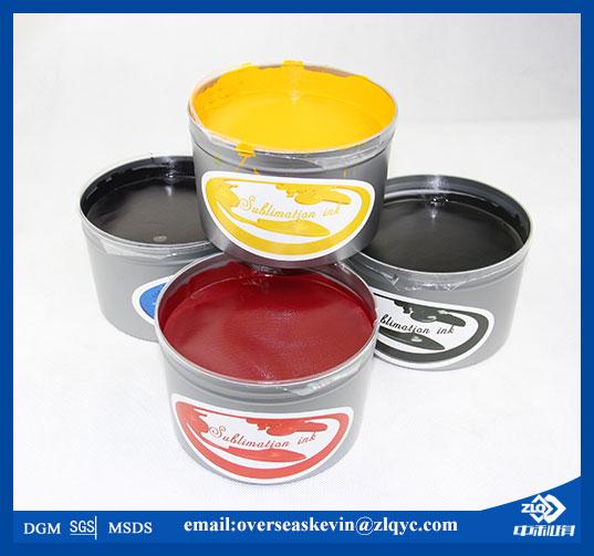 Metal dyeing transfer sublimation offset ink