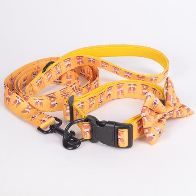 OKEYPETS Design Logo Pattern Adjustable Leash