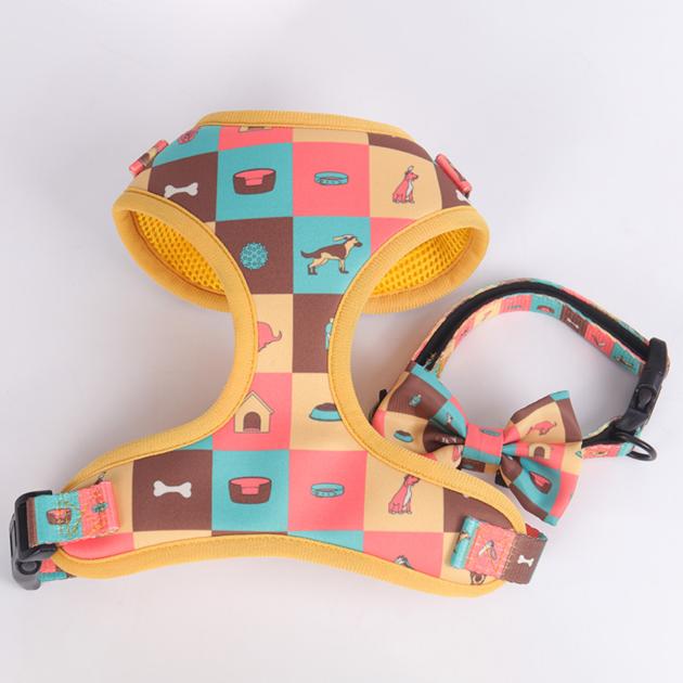 OKEYPETS Design Logo Pattern Adjustable Leash