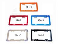 RDR 304 Crystal License Plate Frame
