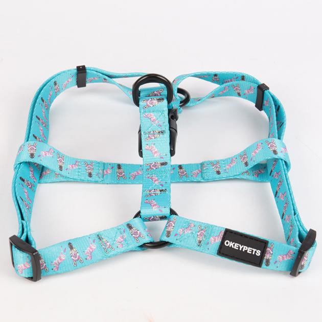 OKEYPETS Custom Adjustable Polyester Webbing Soft