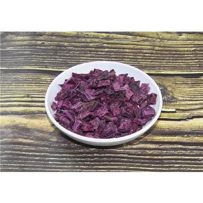 Dried purple sweet potato