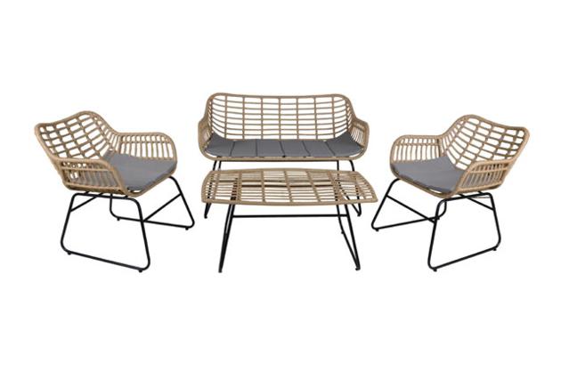 4PCS Rattan Sofa Set  