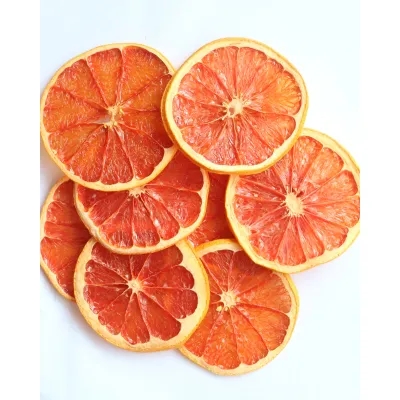 Dried grapefruit slices