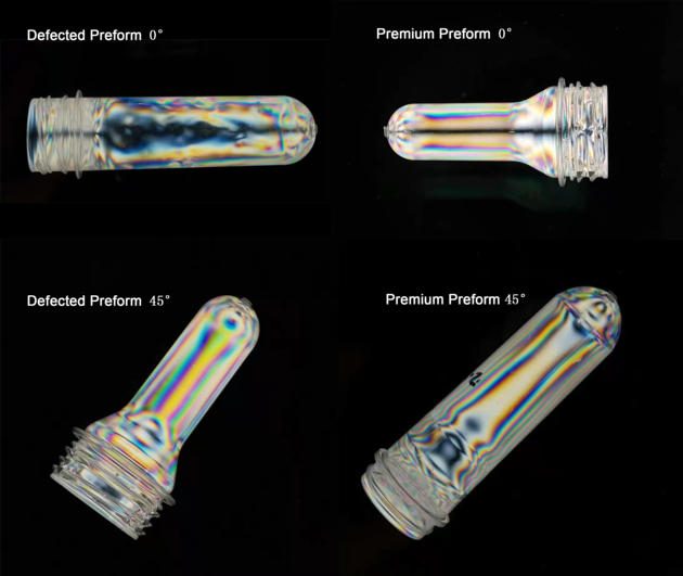 Polariscope for PET preform