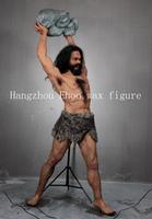 wide man wax sculpture