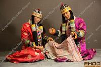 Mongolian silicone statue