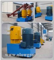 wood pellet press
